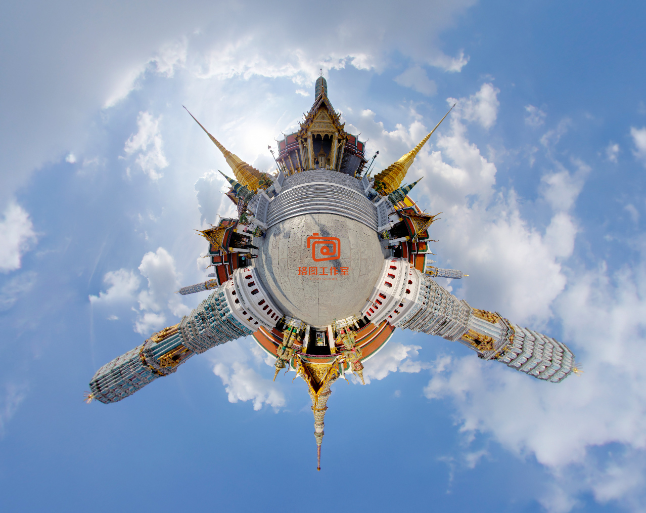 泰国—大皇宫 - 全景拍摄|全景航拍|全景视频|全景VR|VR全景