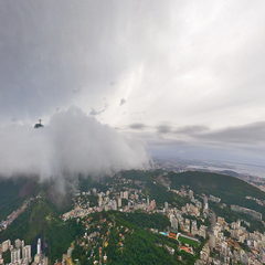 鸟瞰巴西里约
